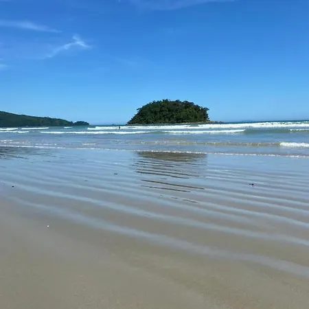 Apartamento Na Praia Do Sape - Ubatuba - Condominio Hora Da Praia - Terreo Exterior foto
